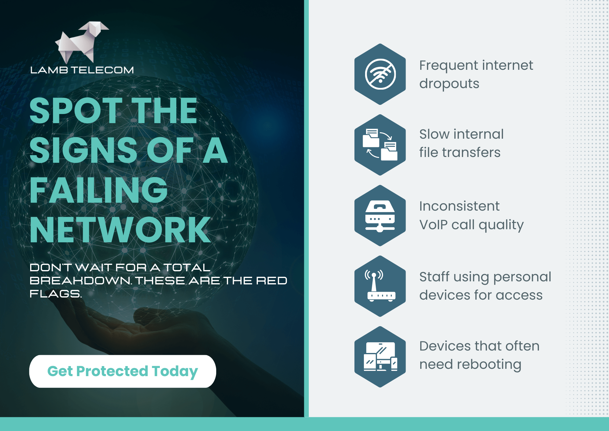Spot the Signs of a Failing Network and Get Support Services